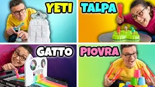 4 NUOVI ANIMALI SUPER PAZZI: Sfida con Gatto, Talpa, Yeti e Piovra