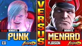 SF6 (MenaRD Vs Punk) ED Vs M.Bison ▰ High Level