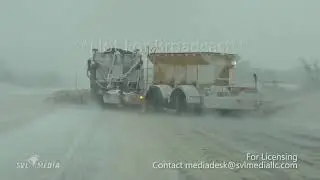 Kansas City, Missouri - Snow Causing Travel Trouble - January 1st, 2021