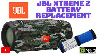 How to do A Battery Replacement on A JBL Xtreme 2 by Abners Reviews