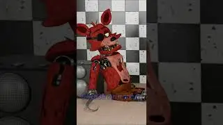 Foxy meets Withered Foxy [FNAF/Blender] #fnaf #shorts #foxy #fnaffoxy