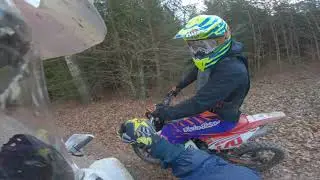 pitbike wpb 170 - yamaha raptor 350 - quick afternoon ride