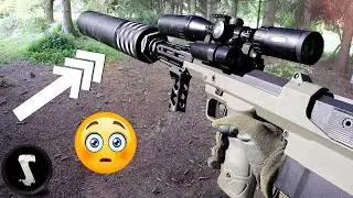 The Worlds Largest Silencer makes players MAD!! - 99% Silent OVERPOWERED Sniper Rifle