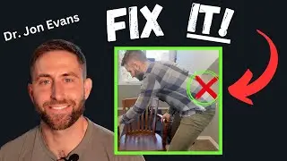 How To Fix Your Back Pain with A CHAIR🪑!