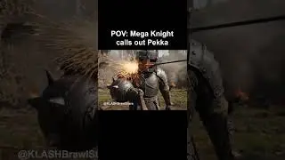 Mega Knight calls out Pekka! 😨 