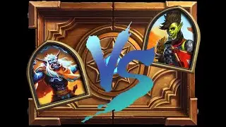 Hearthstone прохождение книги наемников | Рокара vs Бру'кан | испытание 1/8