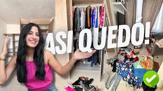 Organizando mi CLÓSET SOÑADO 📌😍 Por 2 Días 😱✅ Ale García