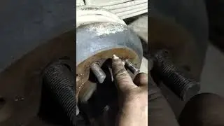 как снять тормозной барабан газель