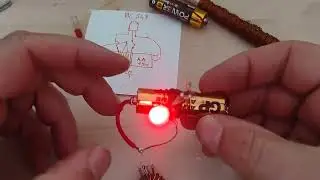 Joule thief skipped class. please don't pass without subscribing, it's important🙈🙉🙊