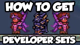 Terraria 1.3 - How To Get Developer Armor & Wings - Terraria 1.3 Developer Set Tutorial