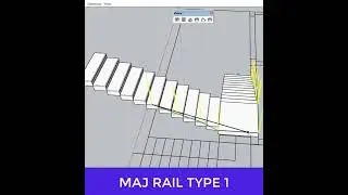 MAJRAIL TYPE 1- SKETCHUP 