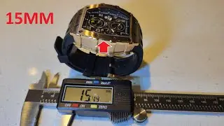 15.5 MM THINNER version TSAR Bomba TB8204Q. Rose Gold