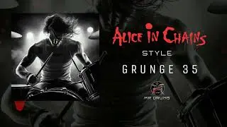 Grunge Drumtrack | Alice in Chains Style | 115 BPM