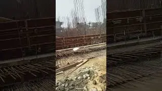 Raft foundation construction. Shallow and deep foundation.