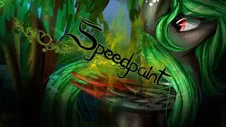 Speedpaint By Nerra №35 - Pony and forest