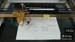 Corte láser de papel sin quemar | Máquina Laser CO2 Faomic
