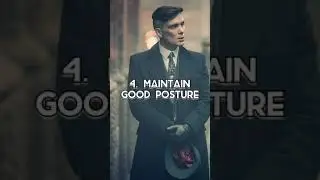 Body language tips to be more confident - Tommy Shelby 