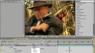 After Effects - Разбрызгивание крови