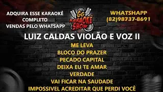 Luiz Caldas - Pout Pourri Violão e Voz II