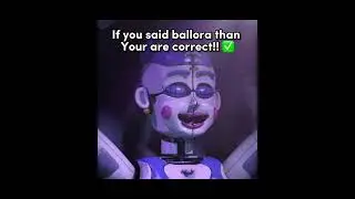 Guess the Fnaf character!!