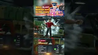 Dragunov Combo Challenge Nerfed Max Damage for Wall Blast NO MORE 3x DF3+4