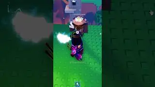 Using God Hand to Slap people off in Voice Control #roblox #shorts