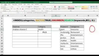 Check if the current value contains a value in the given list