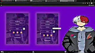How to create Login & Registration form using HTML CSS & JavaScript
