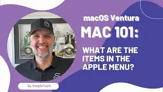 Every Apple Menu item in macOS!