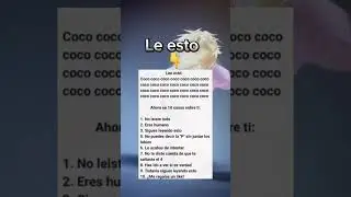 Lo leíste?