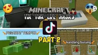 Menguji 5 kebenaran Minecraft Tik Tok Life Hacks 《Minecraft Tik Tok Life Hacks Indonesia》