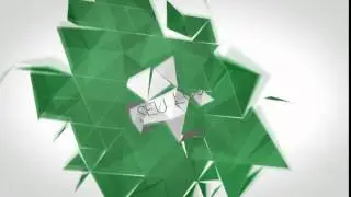 Free 2D Abstract Triangles Logo Intro After Effects