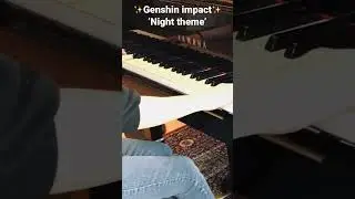 📕🎹Need the Sheet music?|Genshin Impact|Night theme|Mondstadt OST|Yu-Peng Chen