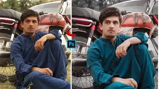 Skin Retouch Photoshop Presets  Black & With Presets  Addobe photoshop Photo Editing