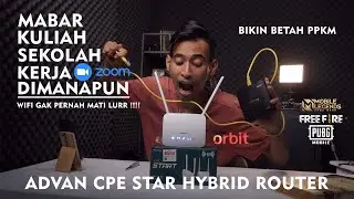 BIKIN WIFI Pakai Router Serba Bisa ADVAN CPE START
