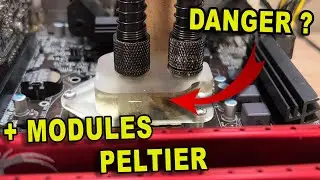 Expérience Modules PELTIER +... DANGER !