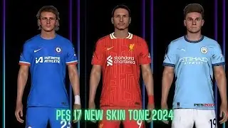 PES 2017  SKIN TONE UPDATE 2024
