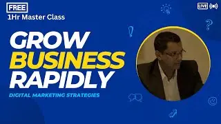 Free Digital Marketing Masterclass  |  FREE Sign up