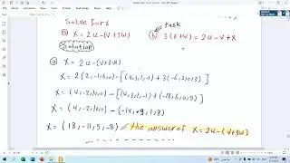 vectors and operation of vectors