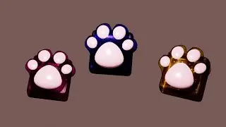 Blender 2.8 - Key Caps Animation