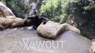 WOUT-trip №1 p.3 Воронцовские пещеры, спелеология, Агурский каньон, водопады, каньонинг!