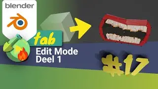 Blender #17🔥🛠️- Objecten maken in Edit Mode deel 2