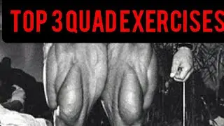 Top Three Quad Exercises