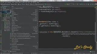Post Json Data Using Retrofit Android
