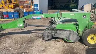 Косилка прицепная с плющилкой John Deere 1460 N 2707 3м