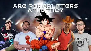 ELITE POWERLIFTERS ATTEMPT THE NFL COMBINE PT 2