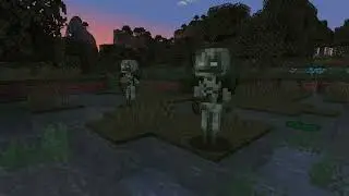 All Minecraft Bogged sound Played at the Same time.