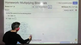 MATH 0332 - Multiplying Binomials