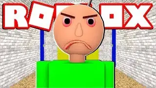 ESCAPE FROM BALDIS ON ROBLOX !! - ( Roblox Baldis Basic )