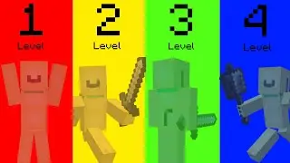 The 4 tiers of Bedwars players.
